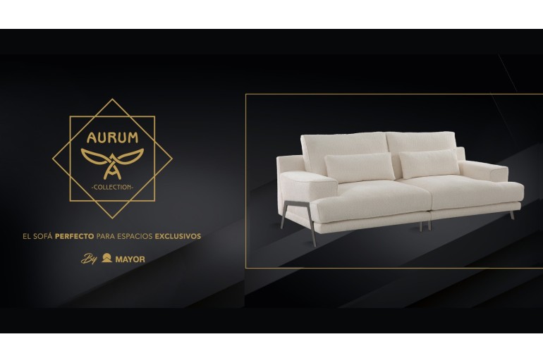 Descubre Aurum: El Sofá Perfecto para Espacios Exclusivos
