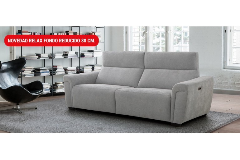  Descubre el nuevo sofá relax Tico con fondo de 88 cm
